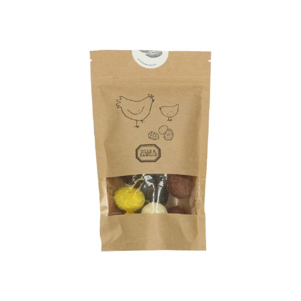 afbeelding chocolade eitjes gevuld